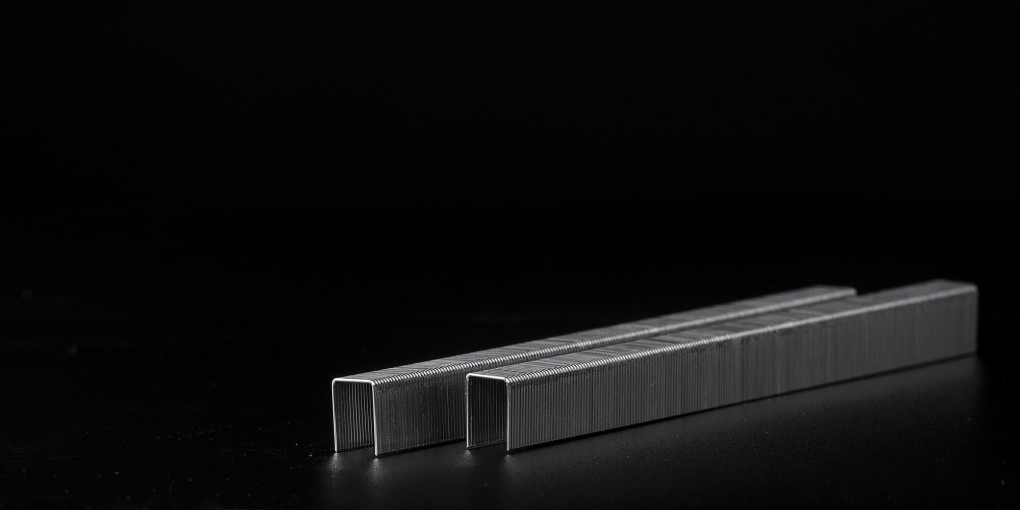 Galvanized staples